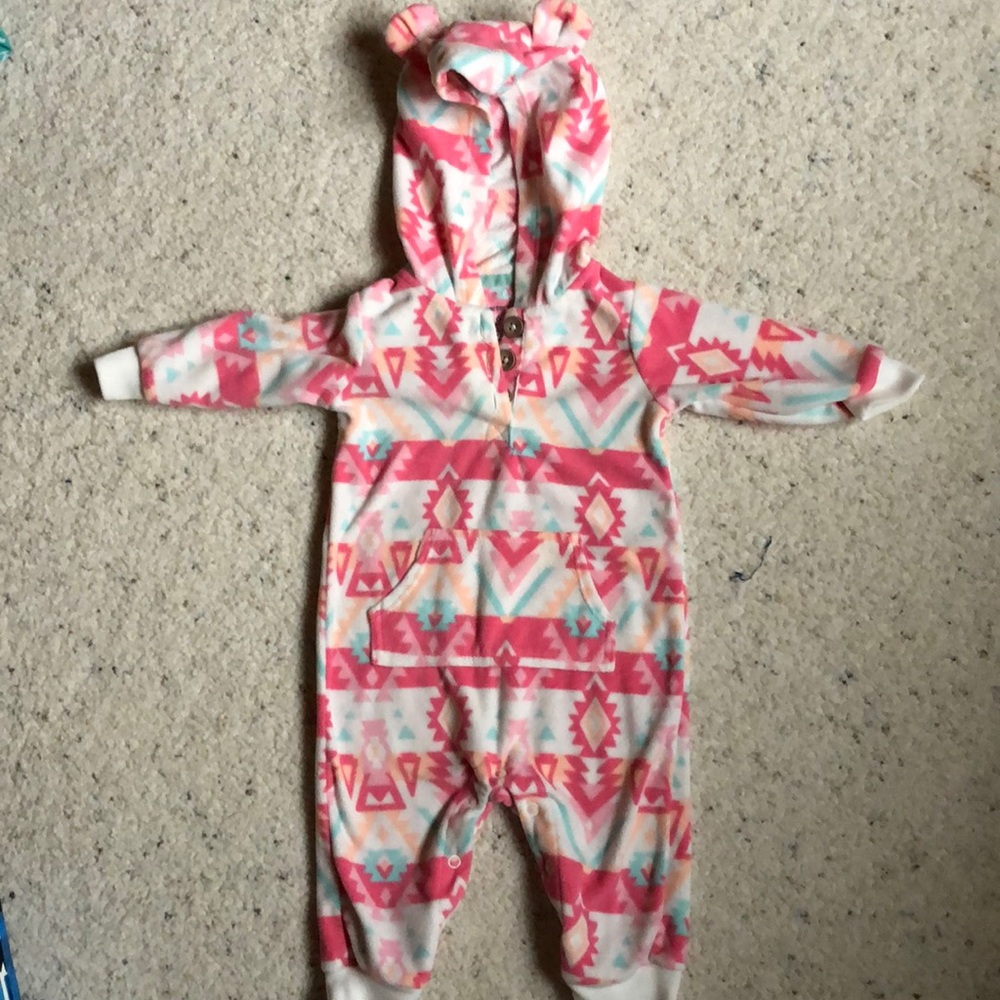 Carter’s fleece romper